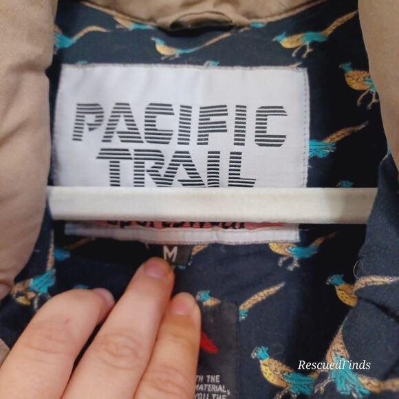 Pacific Trail Tan Puffer Jacket Medium - Picture 5 of 14